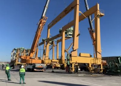Desguace transtainers (RTG´S) puerto de valencia